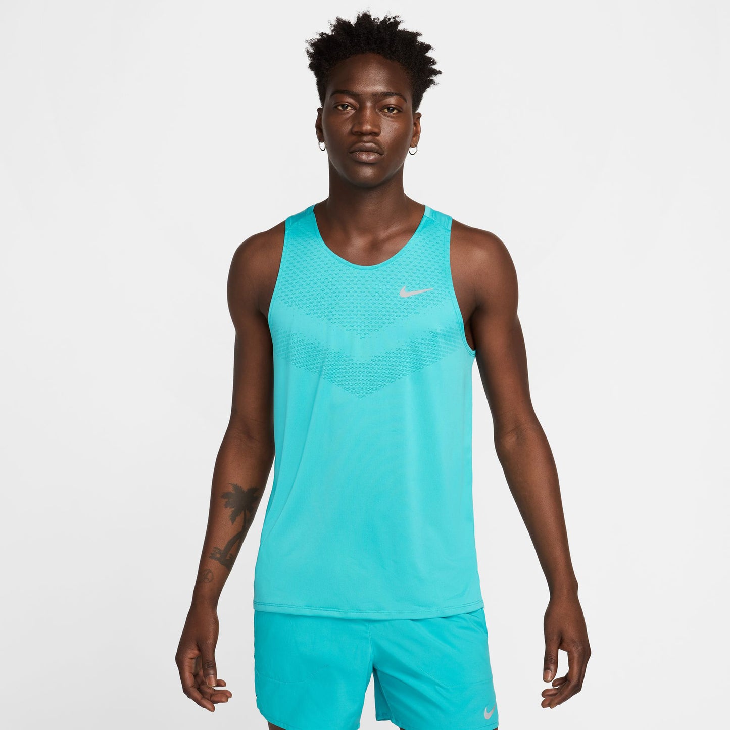 Nike Stride Running shirt Men - turquoise