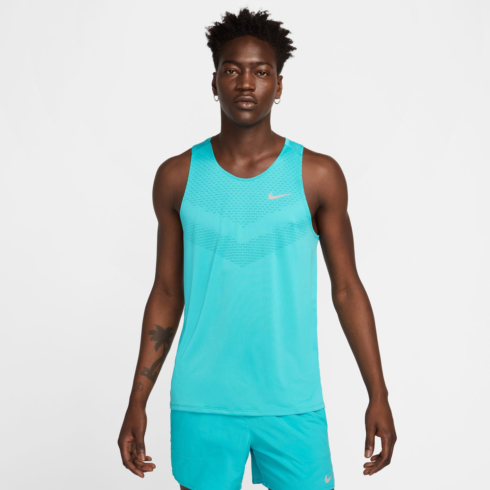 Nike Stride Running shirt Men - turquoise