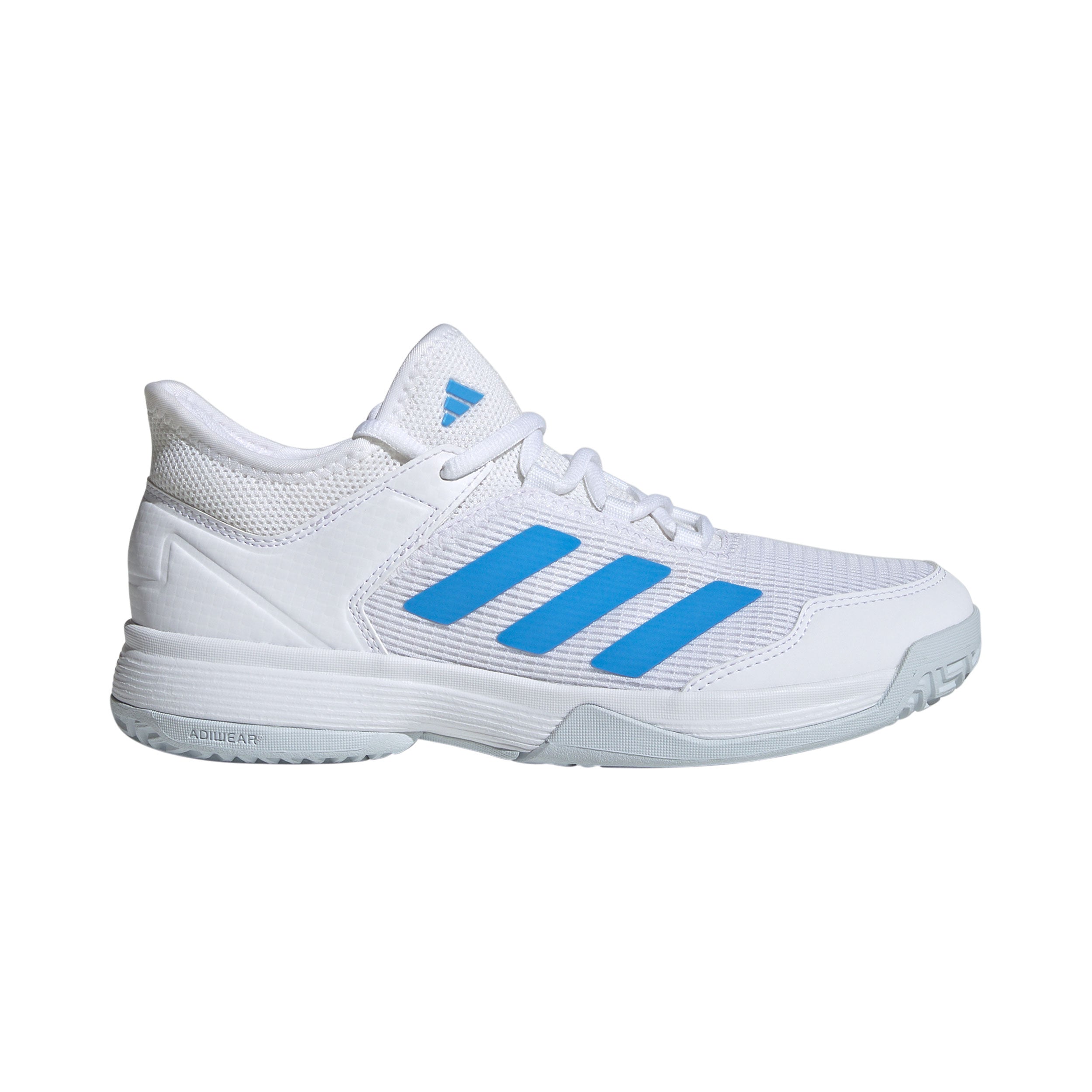 adidas Ubersonic 4 All court shoe Kids - white, light blue