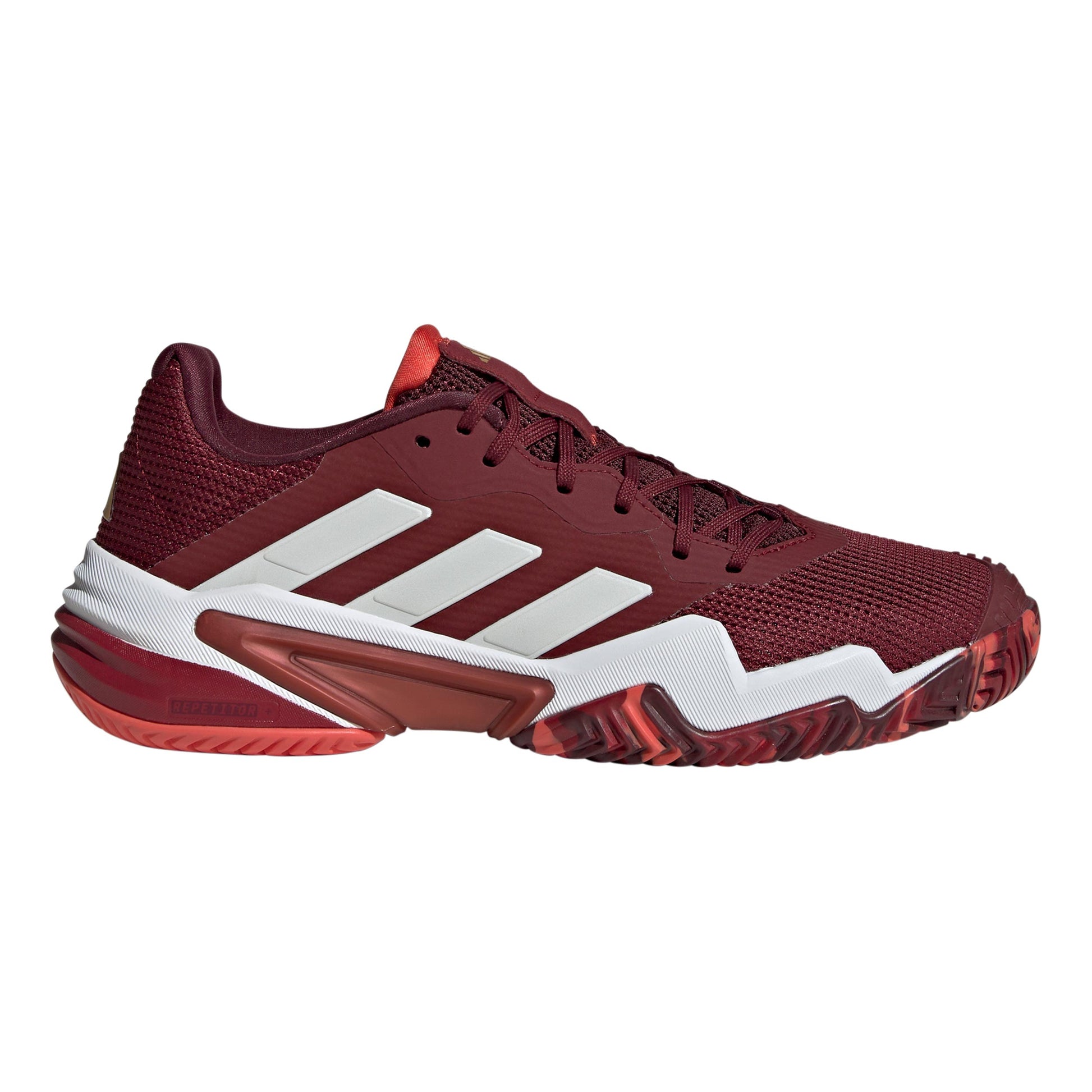 adidas Barricade All court shoe Men - dark red, white