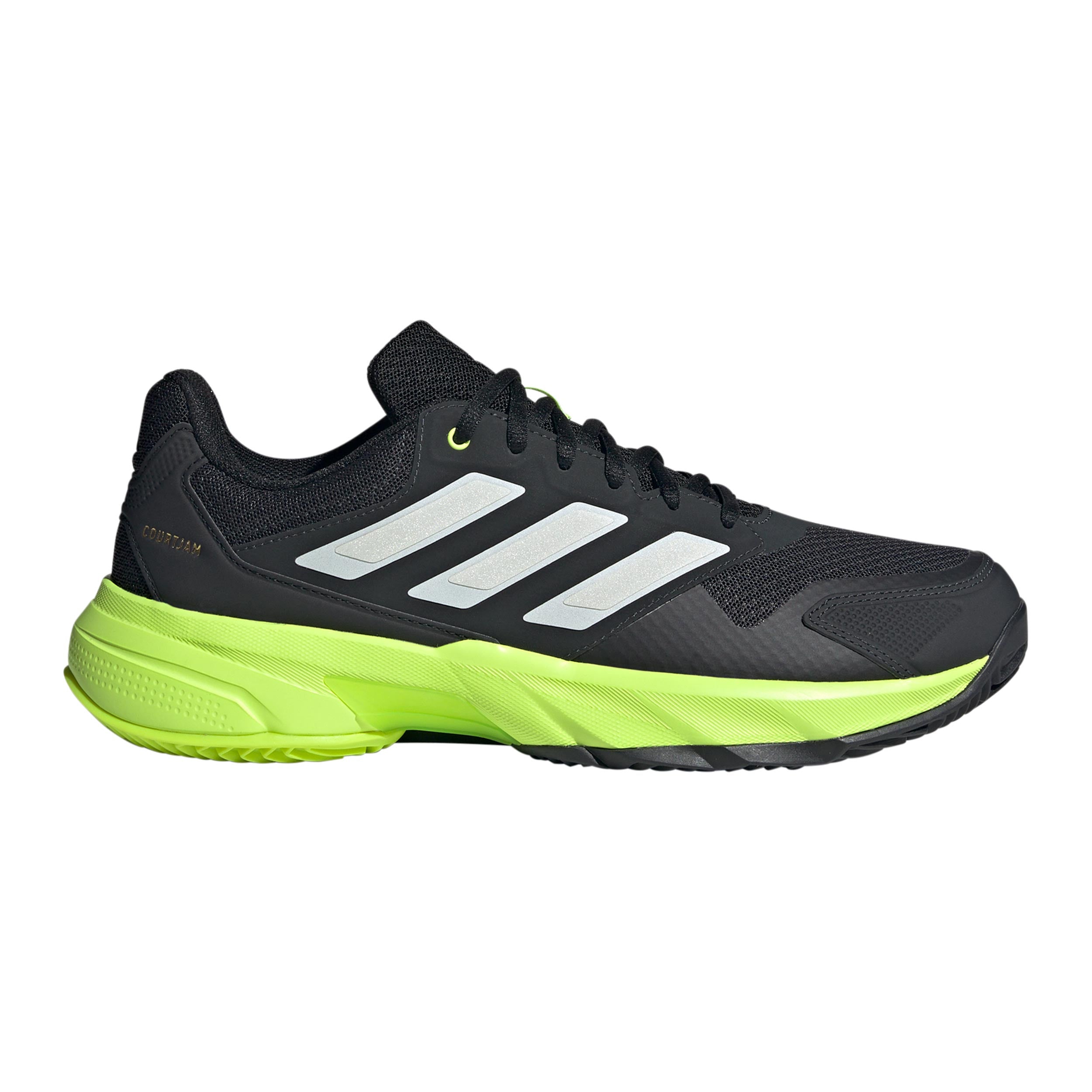 adidas CourtJam Control 3 All court shoe Men - black, lime