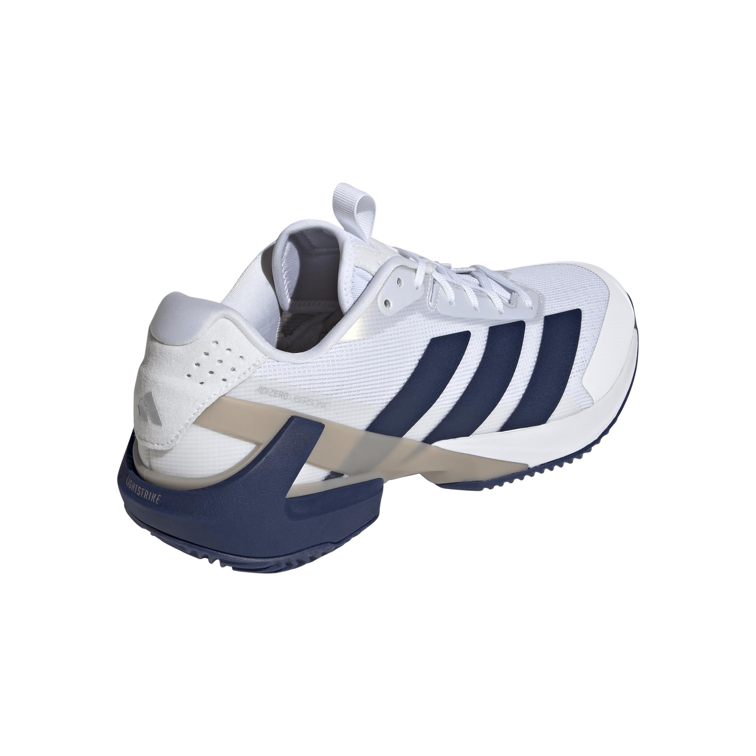 adizero Ubersonic 5 Clay court shoe Men - white, dark blue