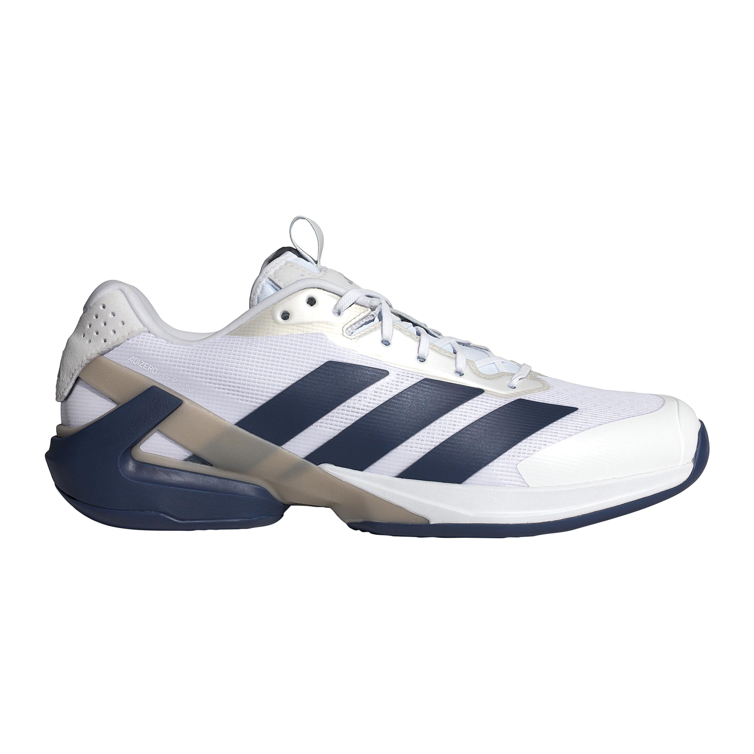 adidas adizero Ubersonic 5  All court shoe Men - white, dark blue