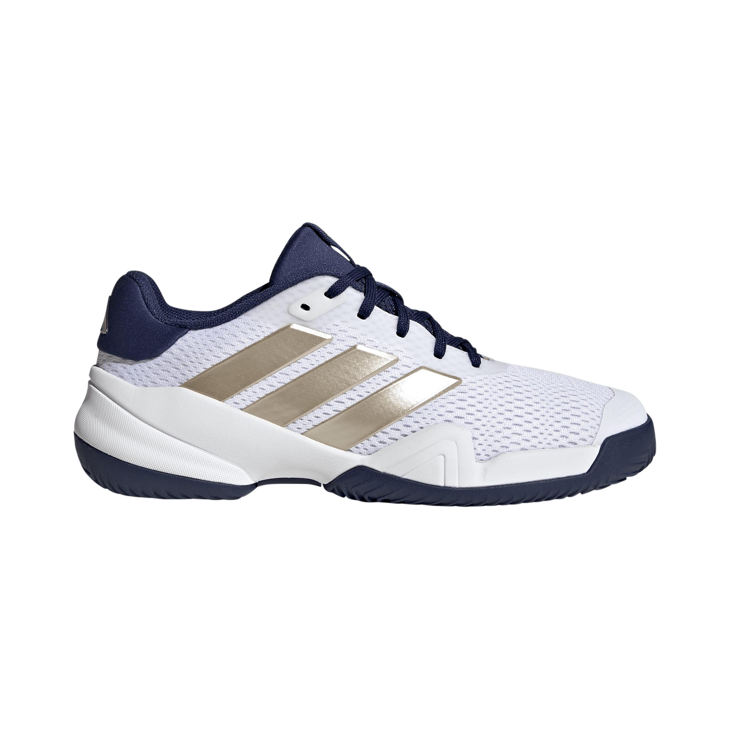 adidas Barricade All court shoe Kids - white, black