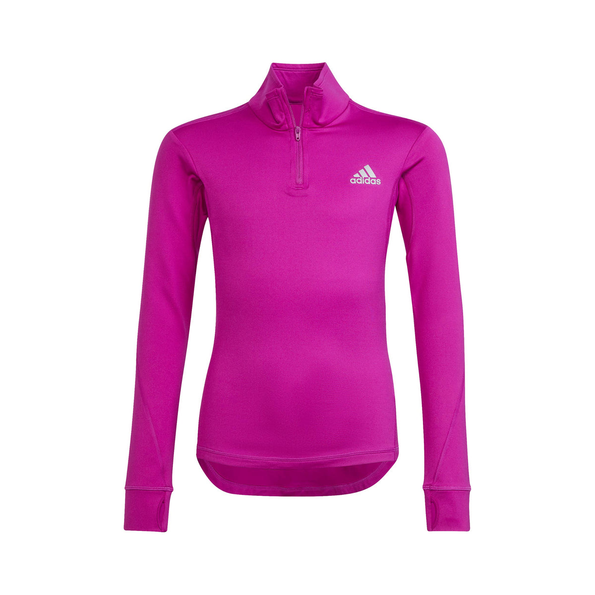 adidas Half-Zip Long sleeve Girls - pink,