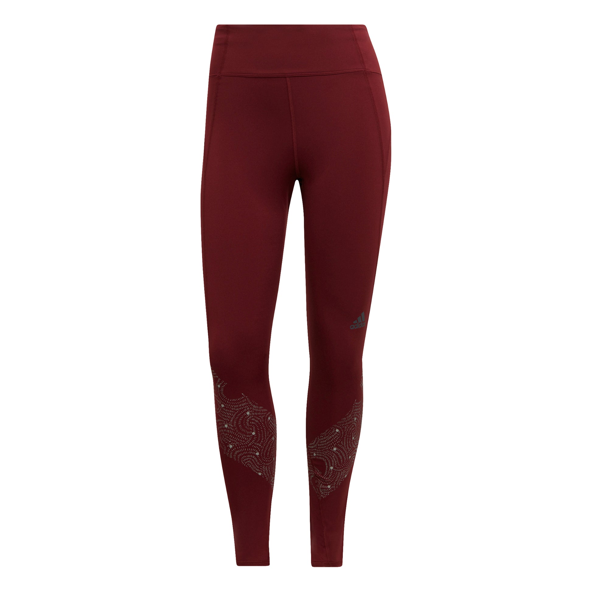 adidas Own The Run Reflective Running Tights Women-Red