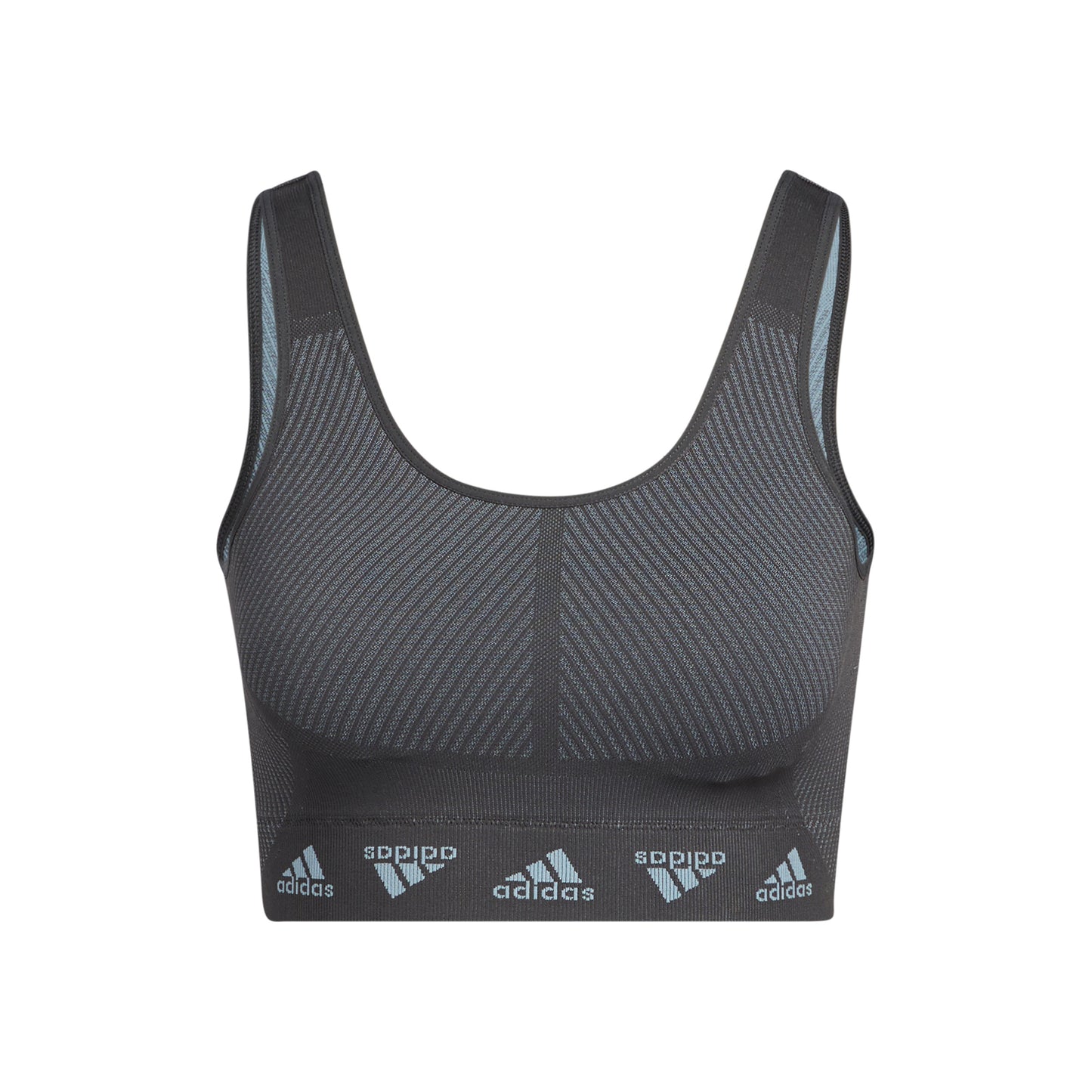 adidas Aeroknit Sports bras Women - dark grey