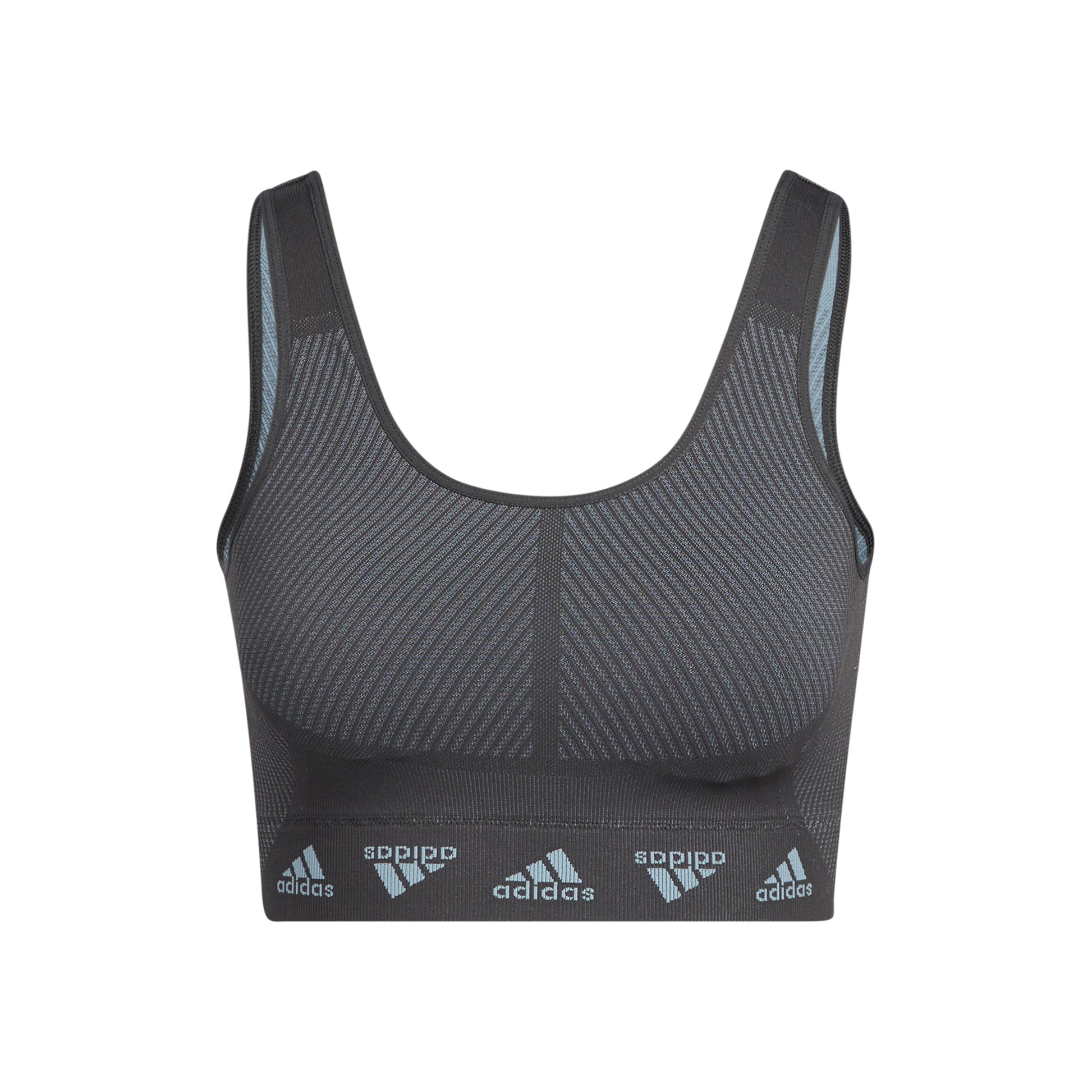 adidas Aeroknit Sports bras Women - dark grey