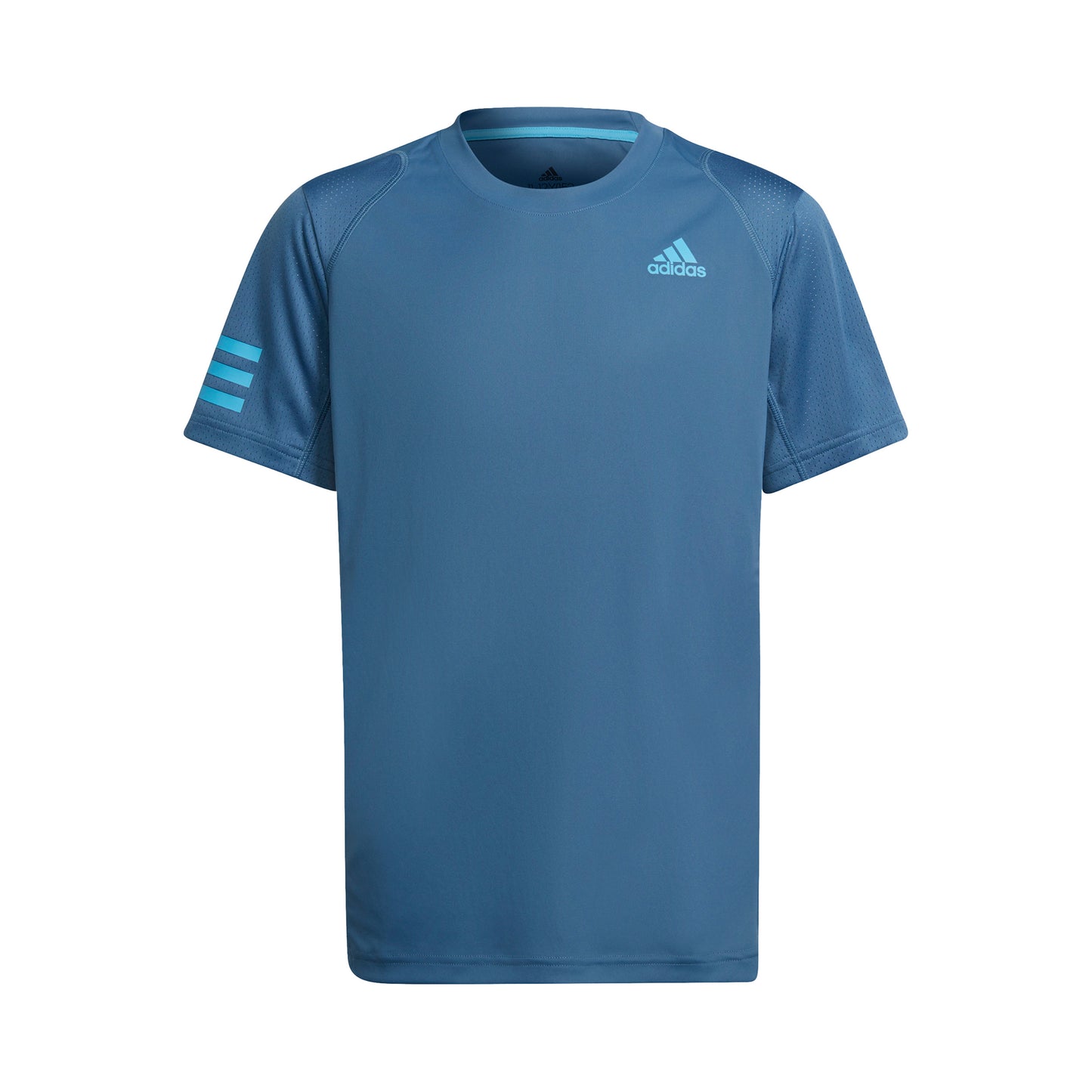 adidas Club 3 Stripes T-Shirt Boys - blue,