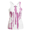 New York Y Tank Top Women-White,Violet