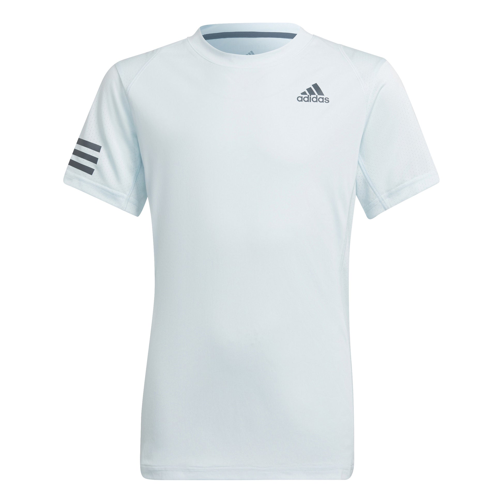adidas Club 3 Stripes T-Shirt Boys - light blue,