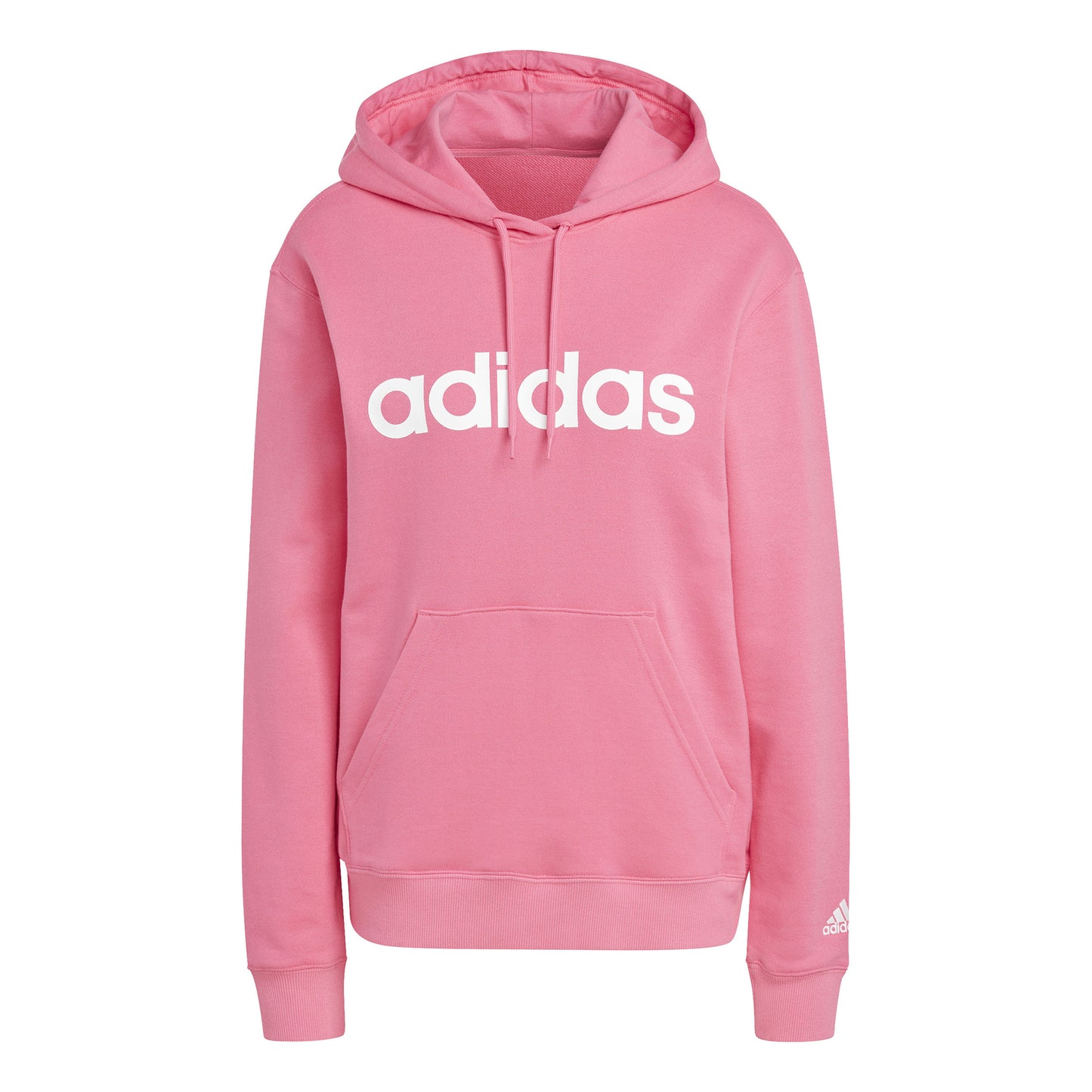 adidas Linear French Terry Hoody Women - pink, white