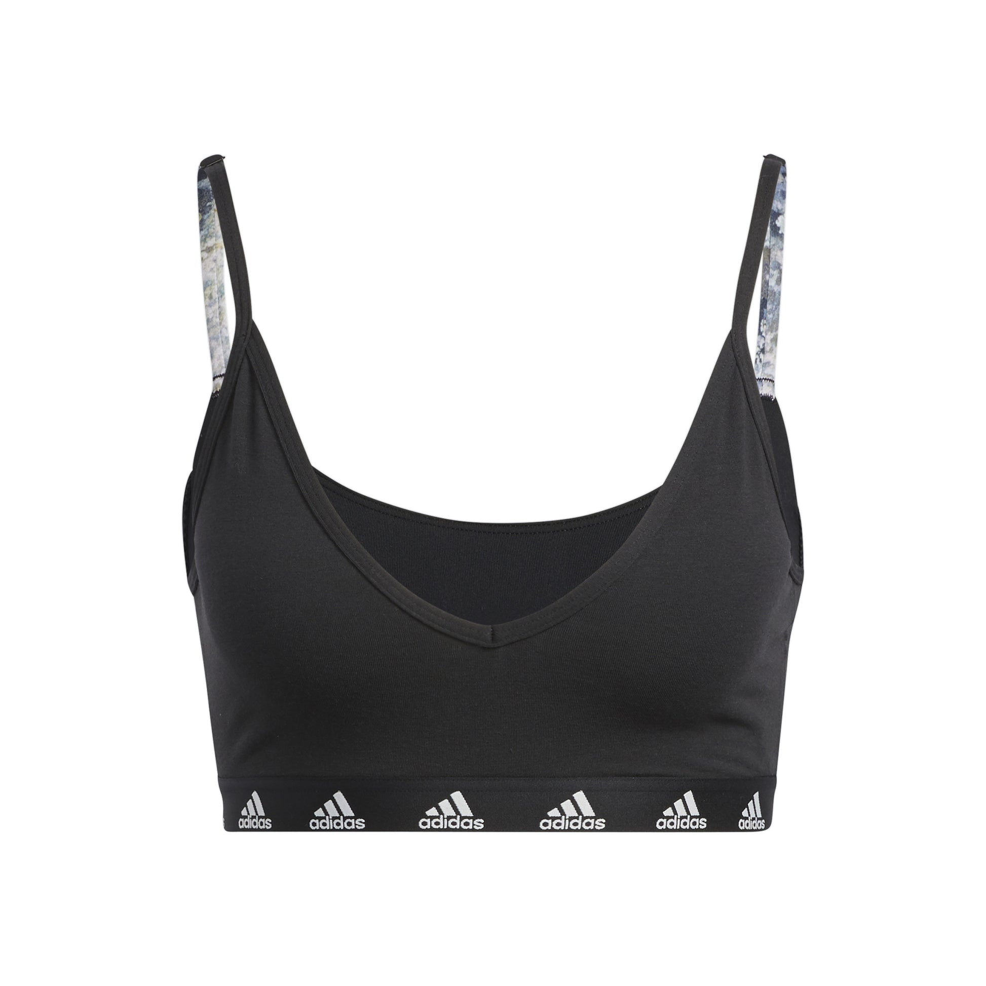 adidas Purebare Light Support Sports bras Women - black, white