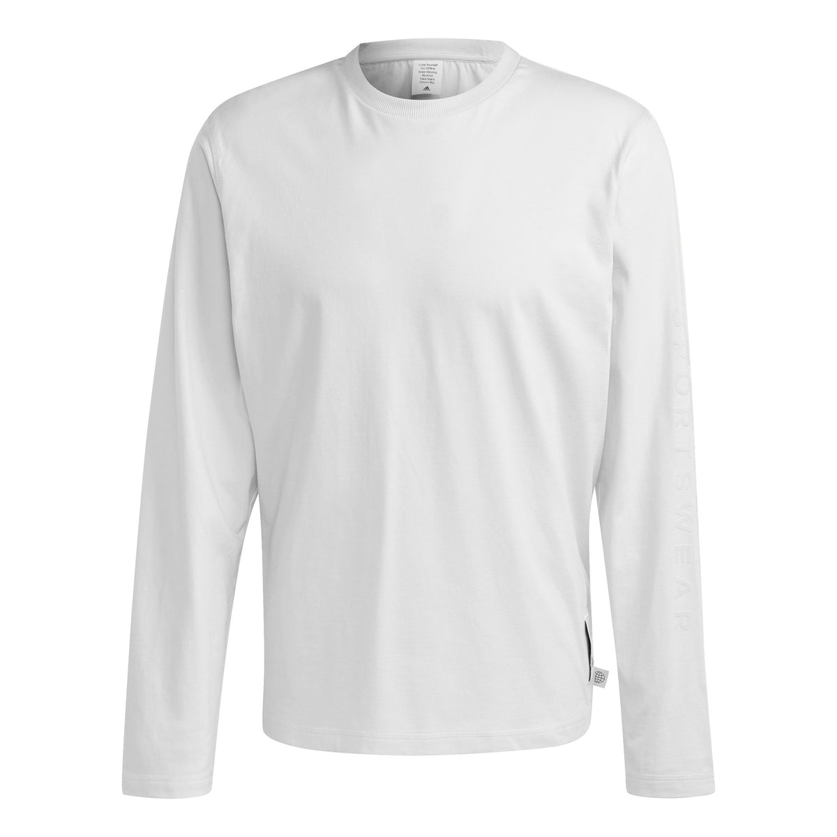 adidas Lounge Long-Sleeve Top Long sleeve Men - white,