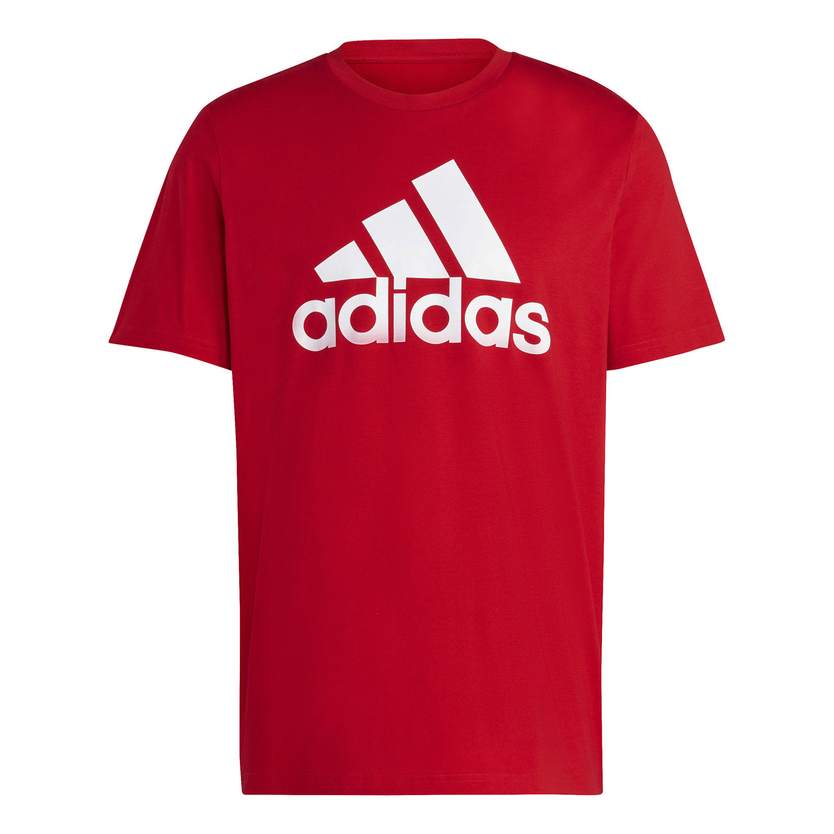 adidas Big Logo Single Jersey T-Shirt Men - red, white