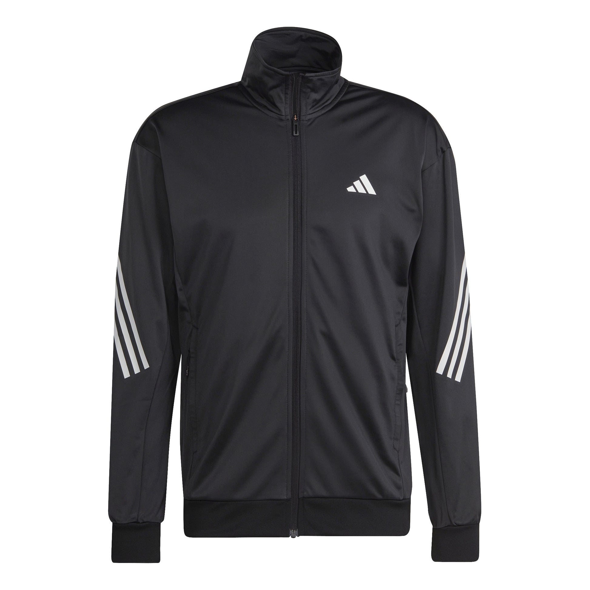 adidas 3Stripes Knit Training jacket Men - black, white