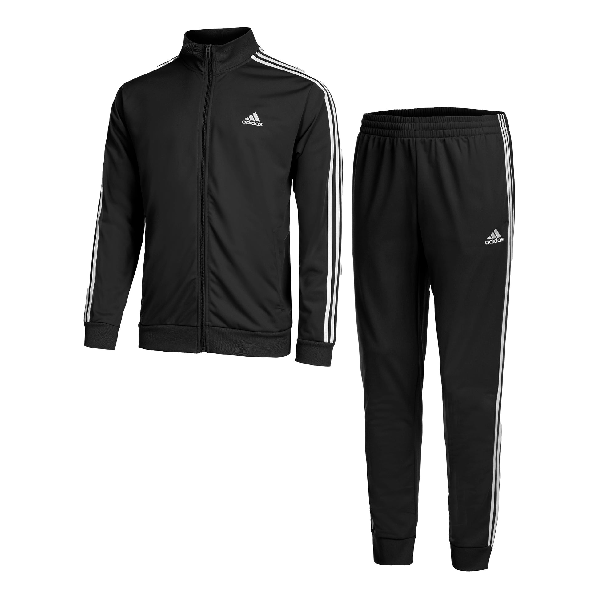adidas 3Stripes Training Tracksuit Men - black, white