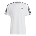 Essentials Train 3-Stripes Training T-Shirt Men-White,Black