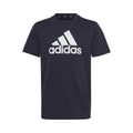 Big Logo T-Shirt Boys - dark blue, white