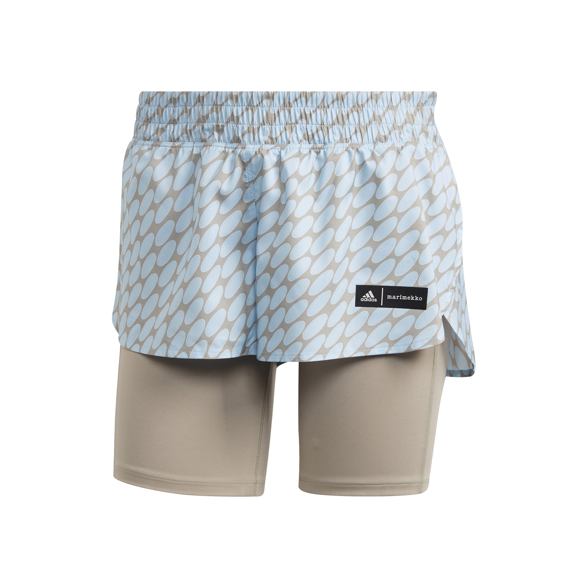 adidas Marimekko 2in1 Shorts Women - light blue,