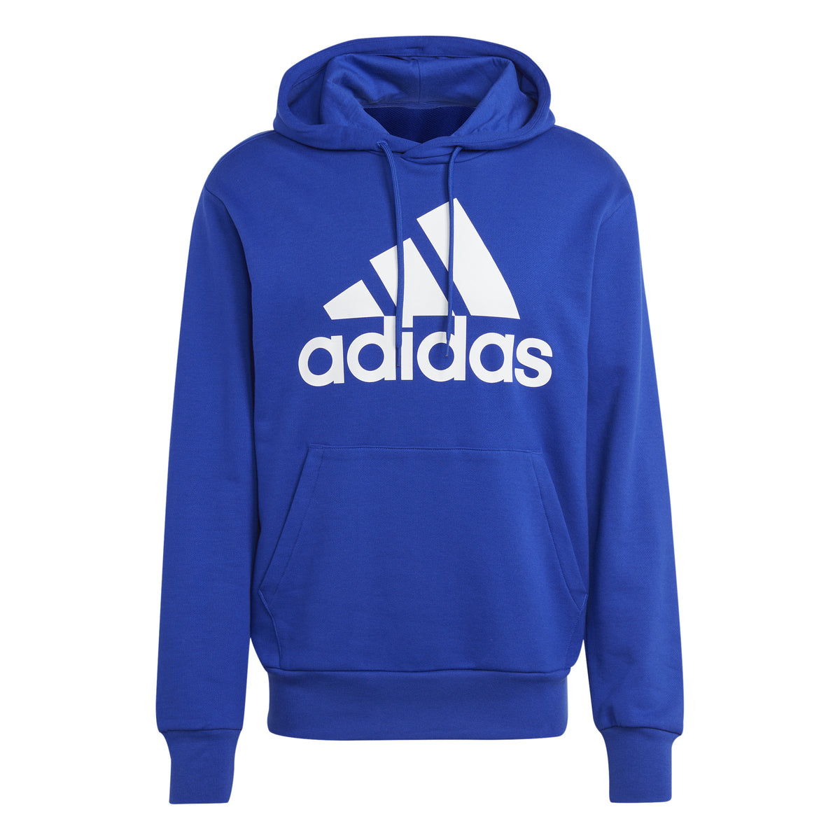 adidas Big Logo French terry Hoody Men - blue, white