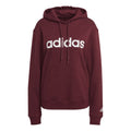 Linear French Terry Hoody Women - red, white
