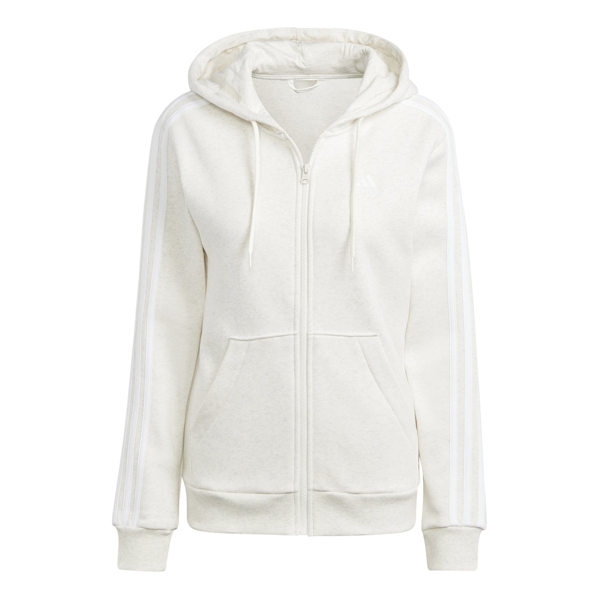 adidas Linear Zip Hoodie Women - cream,
