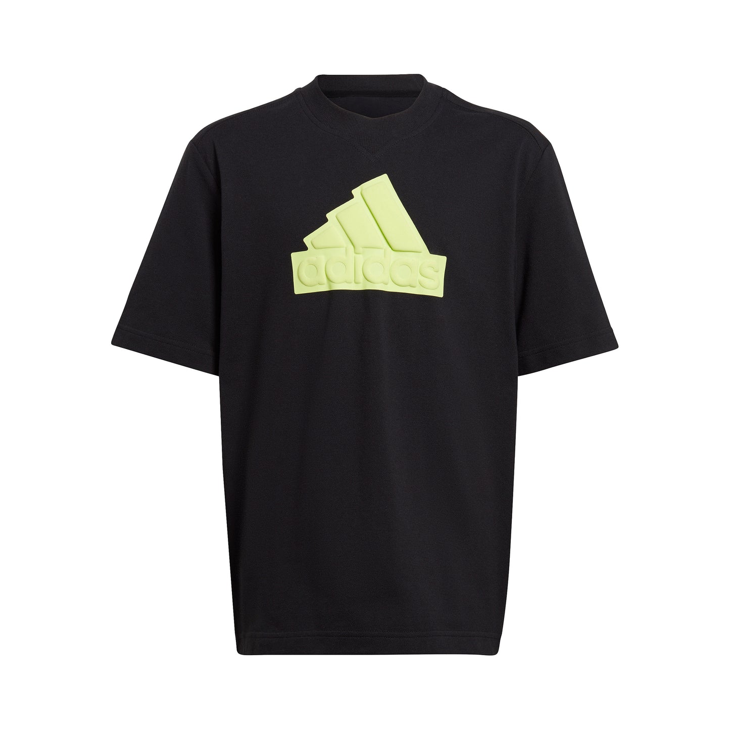 adidas Future Icon Logo T-Shirt Boys - black, lime