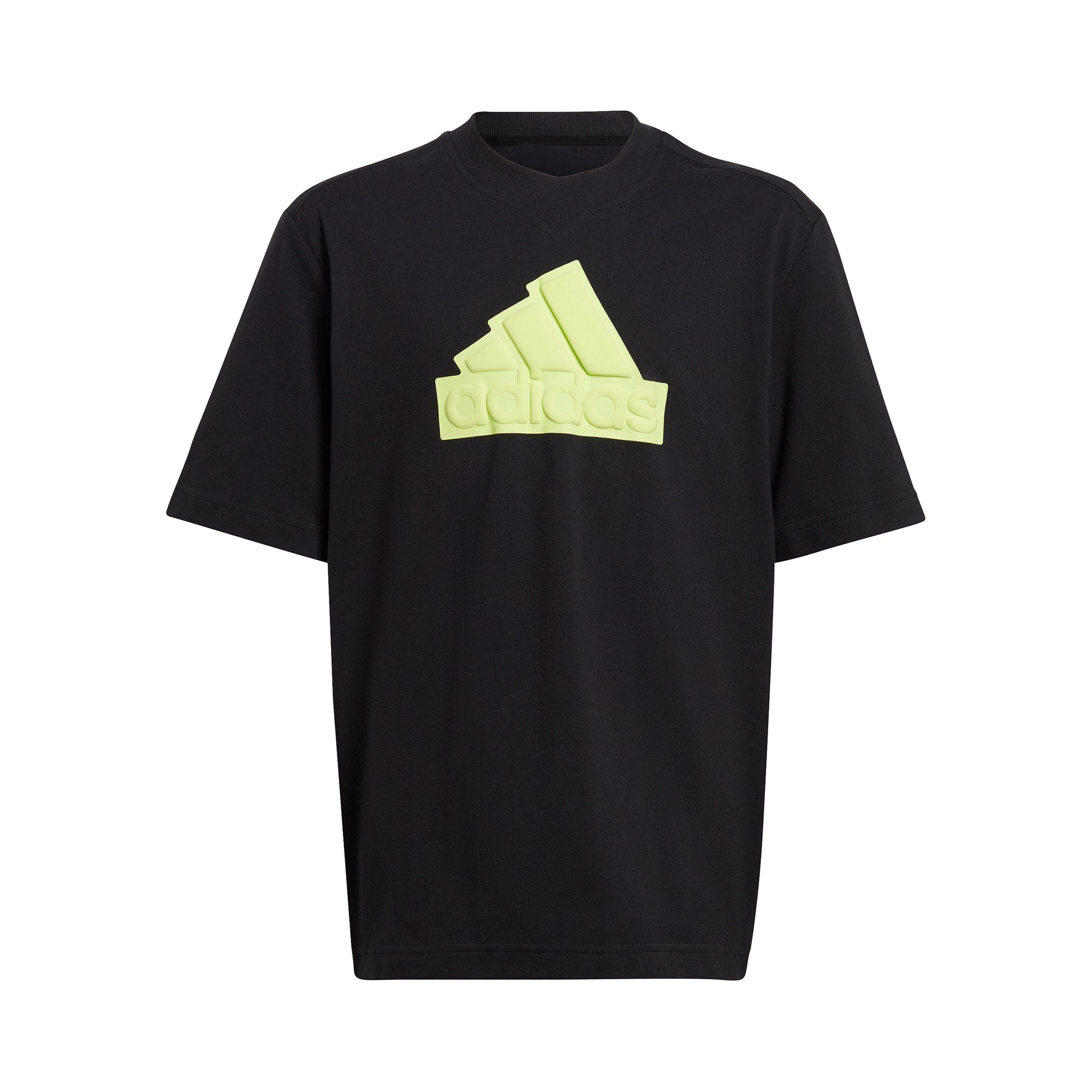 adidas Future Icon Logo T-Shirt Boys - black, lime