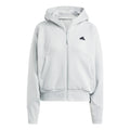 Z.N.E. Zip Hoodie Women - silver, grey