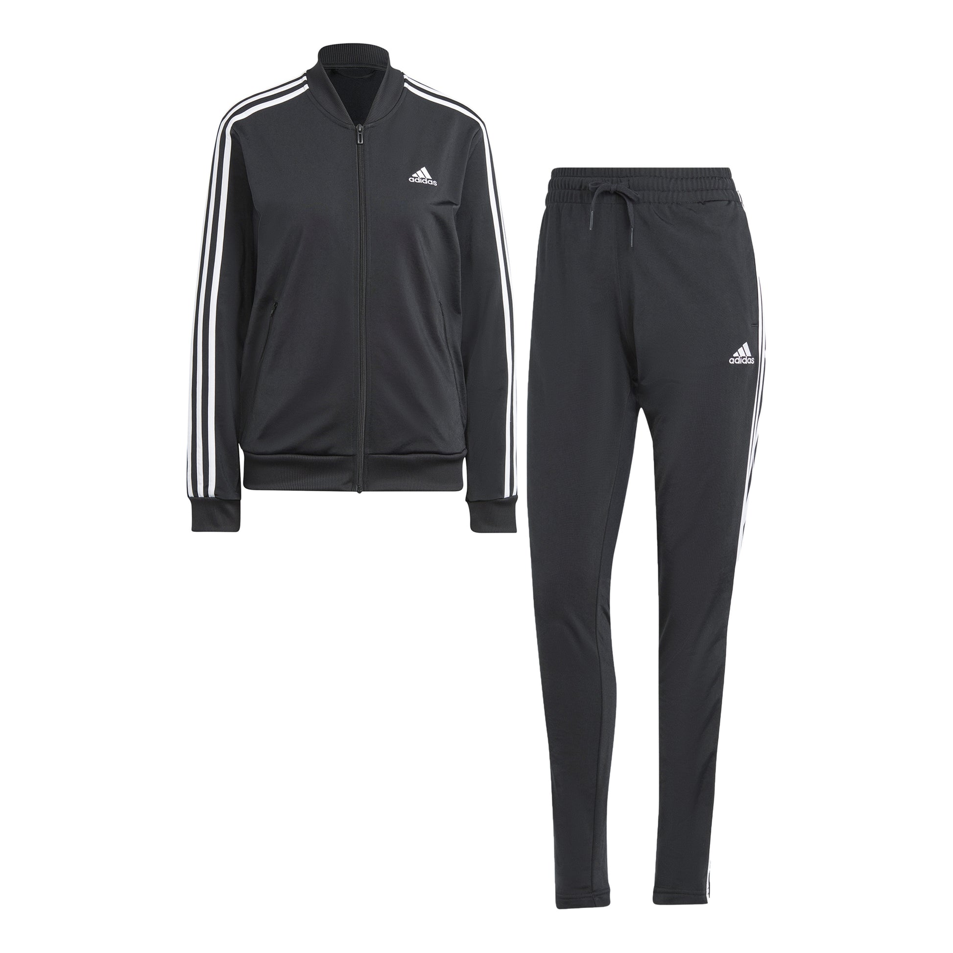 adidas 3Stripes Tracksuit Women - black, white