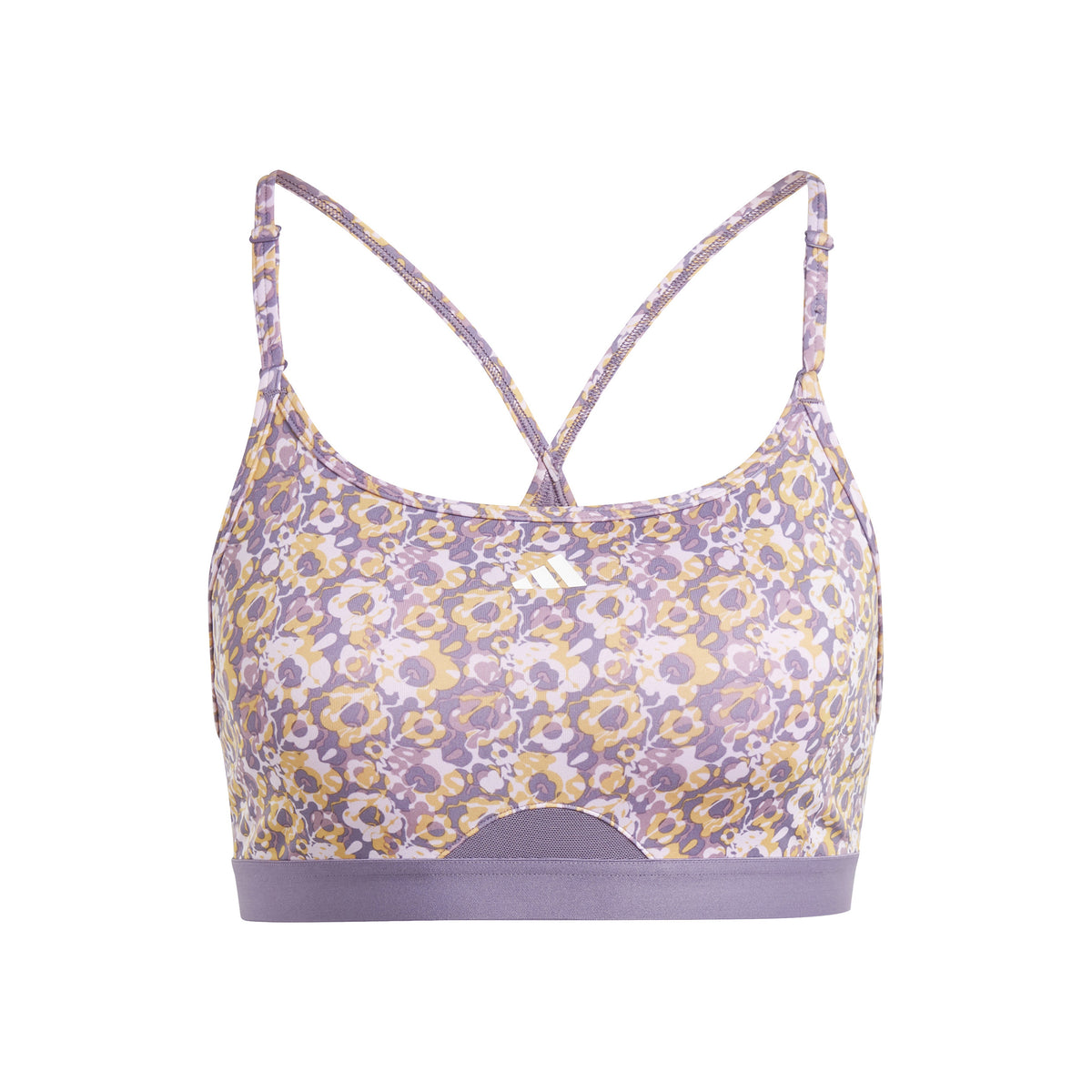 adidas Aero Court AOP Sports bras Women - lilac, multicoloured