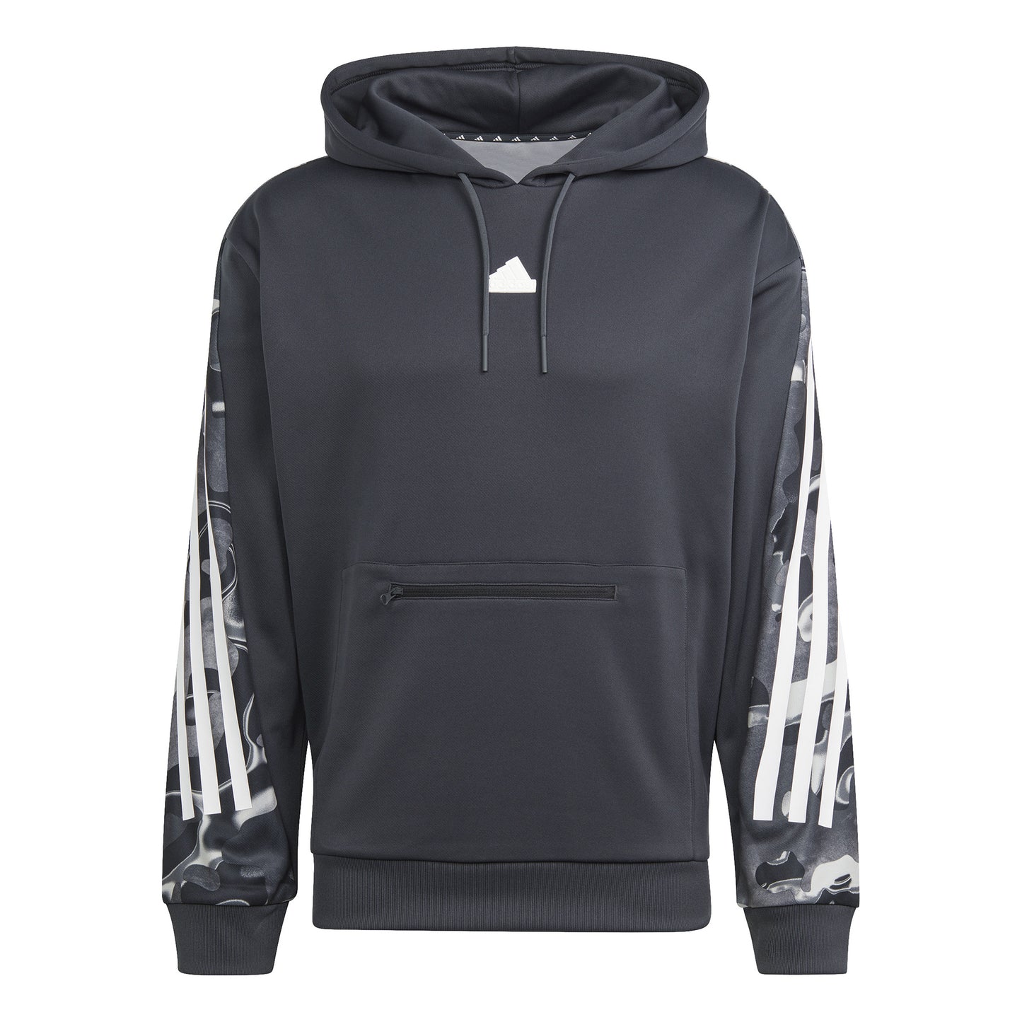adidas Future Icon AOP Hoody Men - black, white