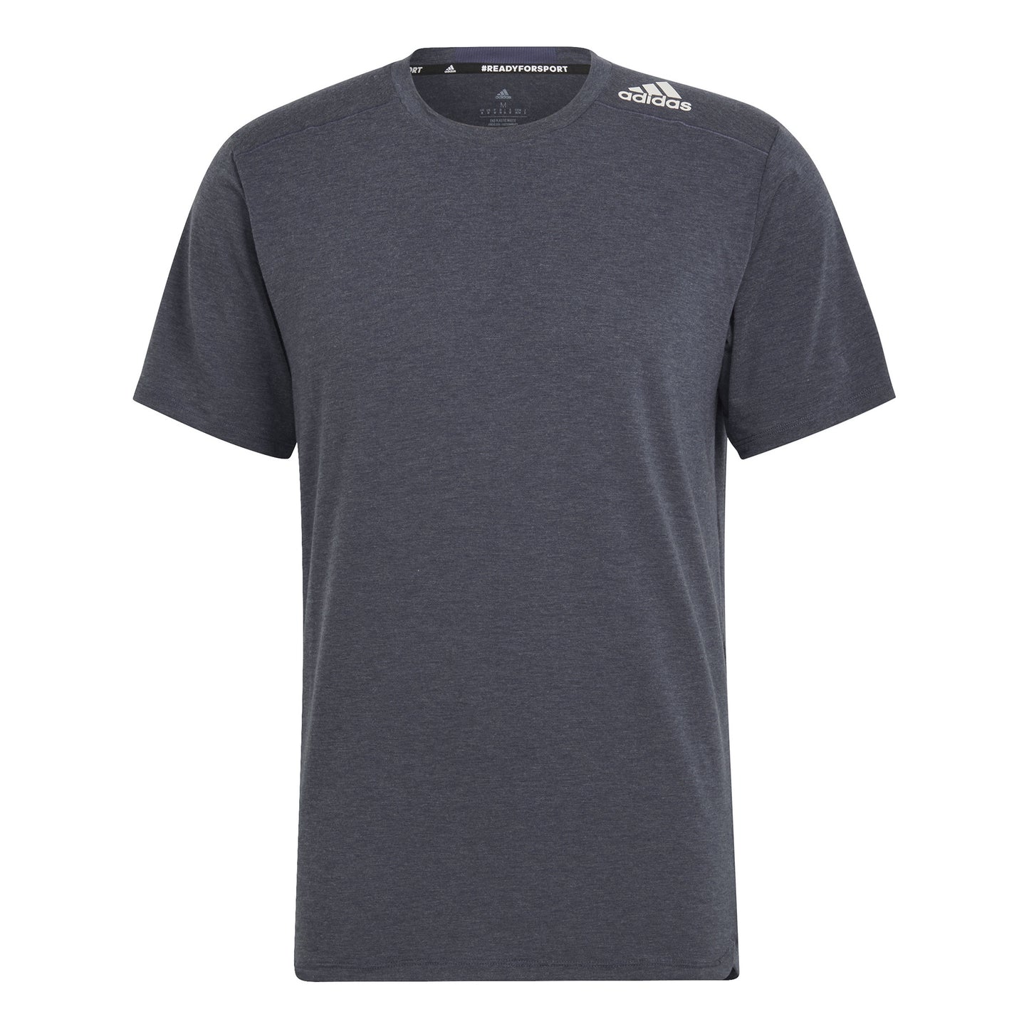 adidas D4T T-Shirt Men - dark blue, white