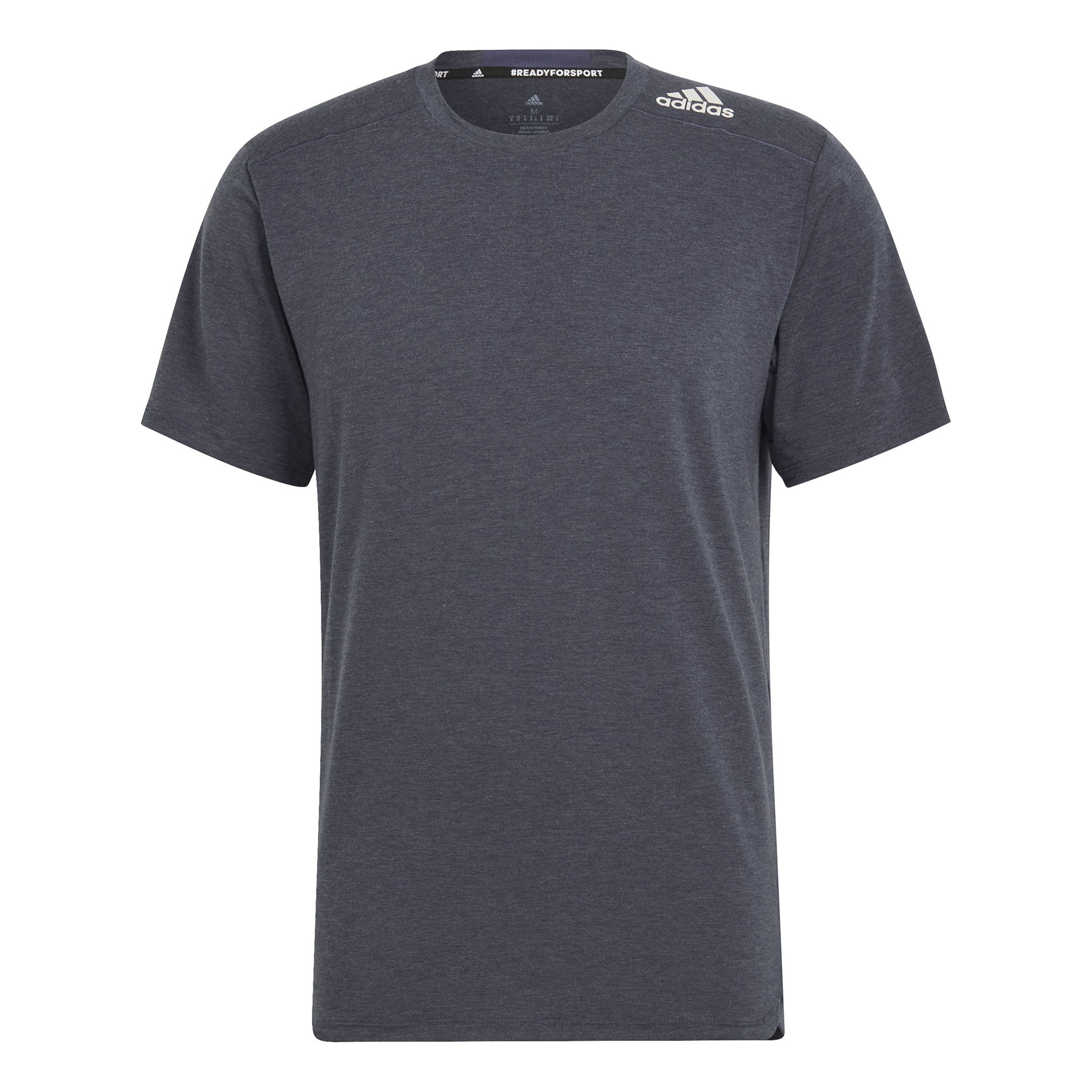 adidas D4T T-Shirt Men - dark blue, white