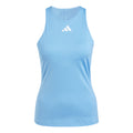 Y- Tank Top Women-Light Blue,White