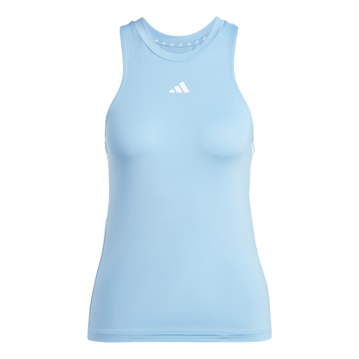 adidas Training Essential 3 Stripes Tank top Women - blue, white