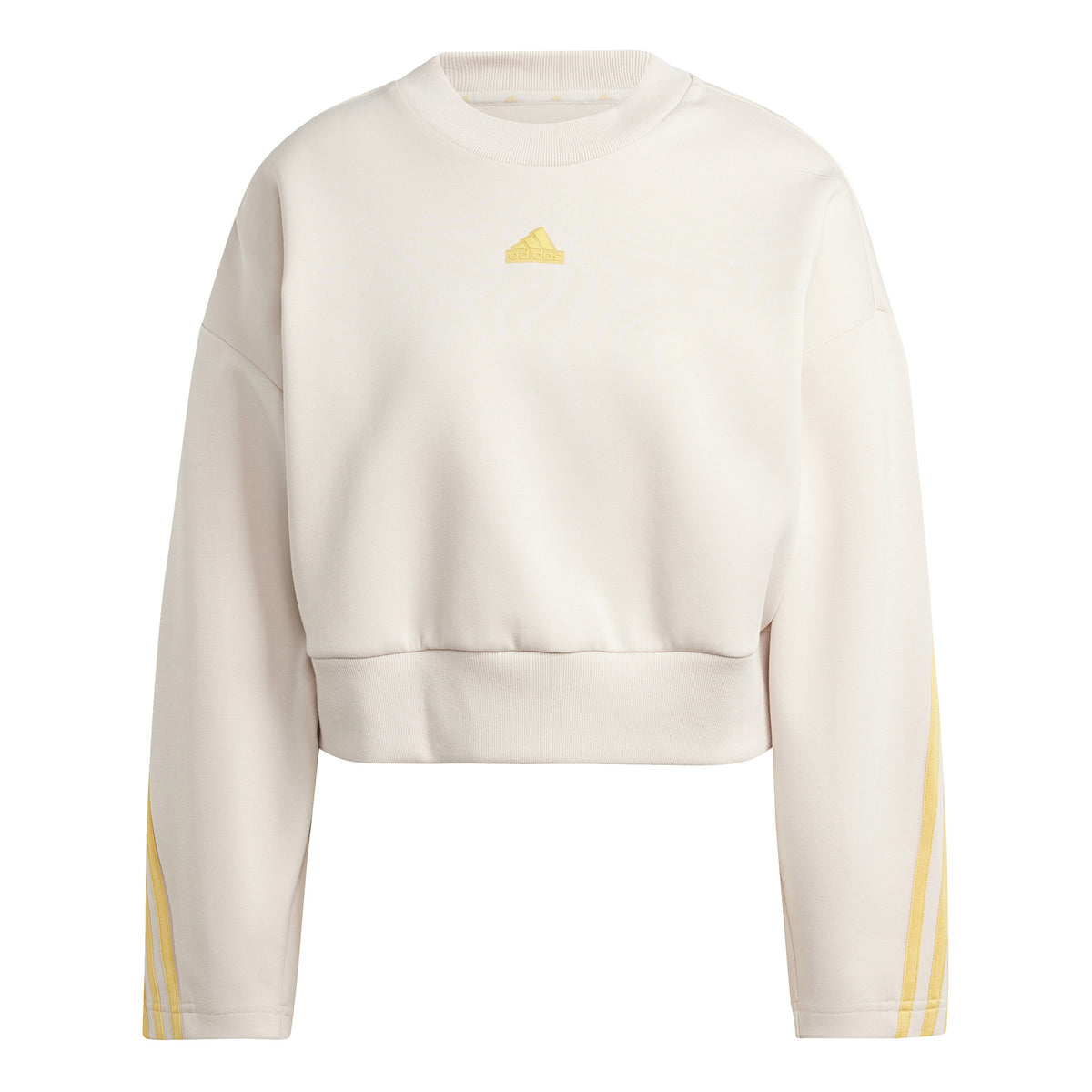 adidas Future Icon 3 Stripes Sweatshirt Women - beige, yellow