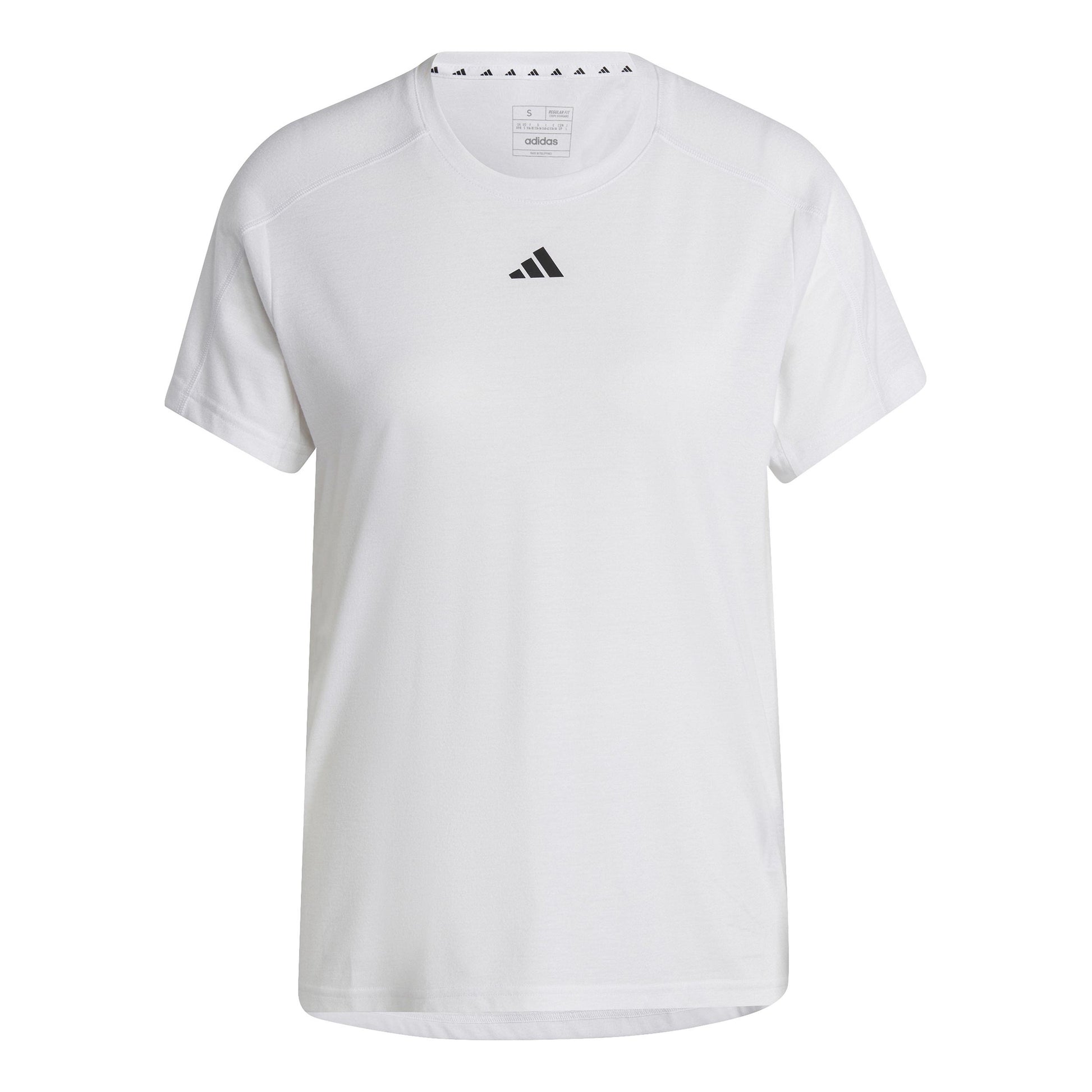 adidas Training Essentials Crew T-Shirt Women - white,