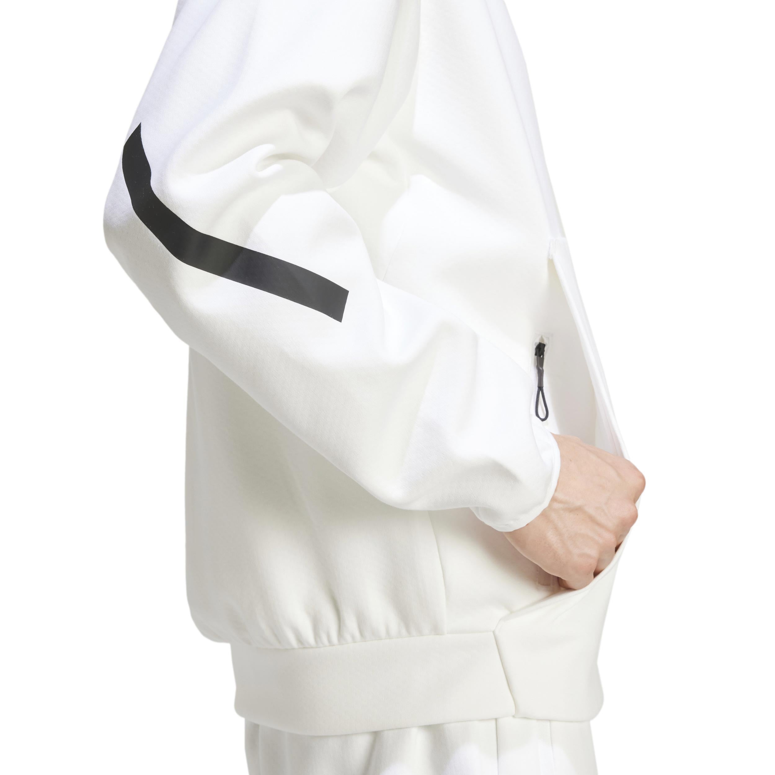 Z.N.E. Zip Hoodie Men - white | Tennis-Point