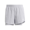 MIN 2in1 Shorts Women - lightgrey,
