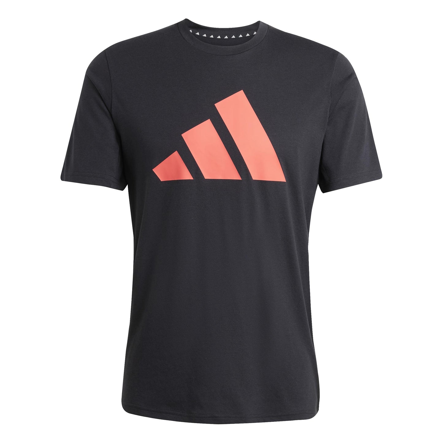 adidas Essentials Feel Ready Logo T-Shirt Men - black, coral
