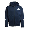 Z.N.E. Full Zip Hoodie Men-Dark Blue