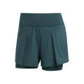 Match Shorts Women-Petrol