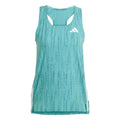 Adizero Singlet Running Shirt Women-Turquoise,Dark Green
