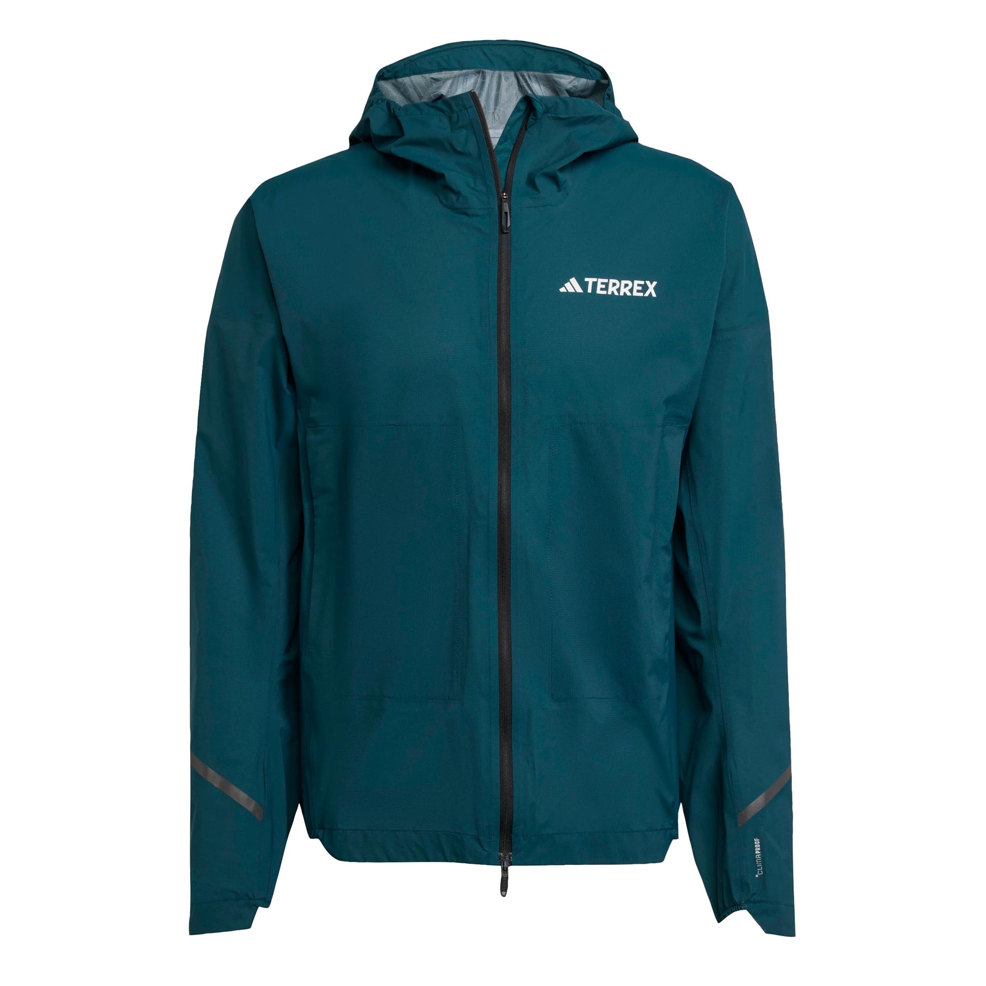 adidas Terrex XPR Light Rain Running Jacket Men-Petrol
