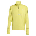 Adi365 Warm Half-Zip Running Shirt Men-Yellow