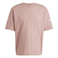 Essentials Loose Fit 3 Bar Logo T-Shirt Men - antique pink,