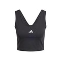 Essentials Small Logo Tank Top Women-Black