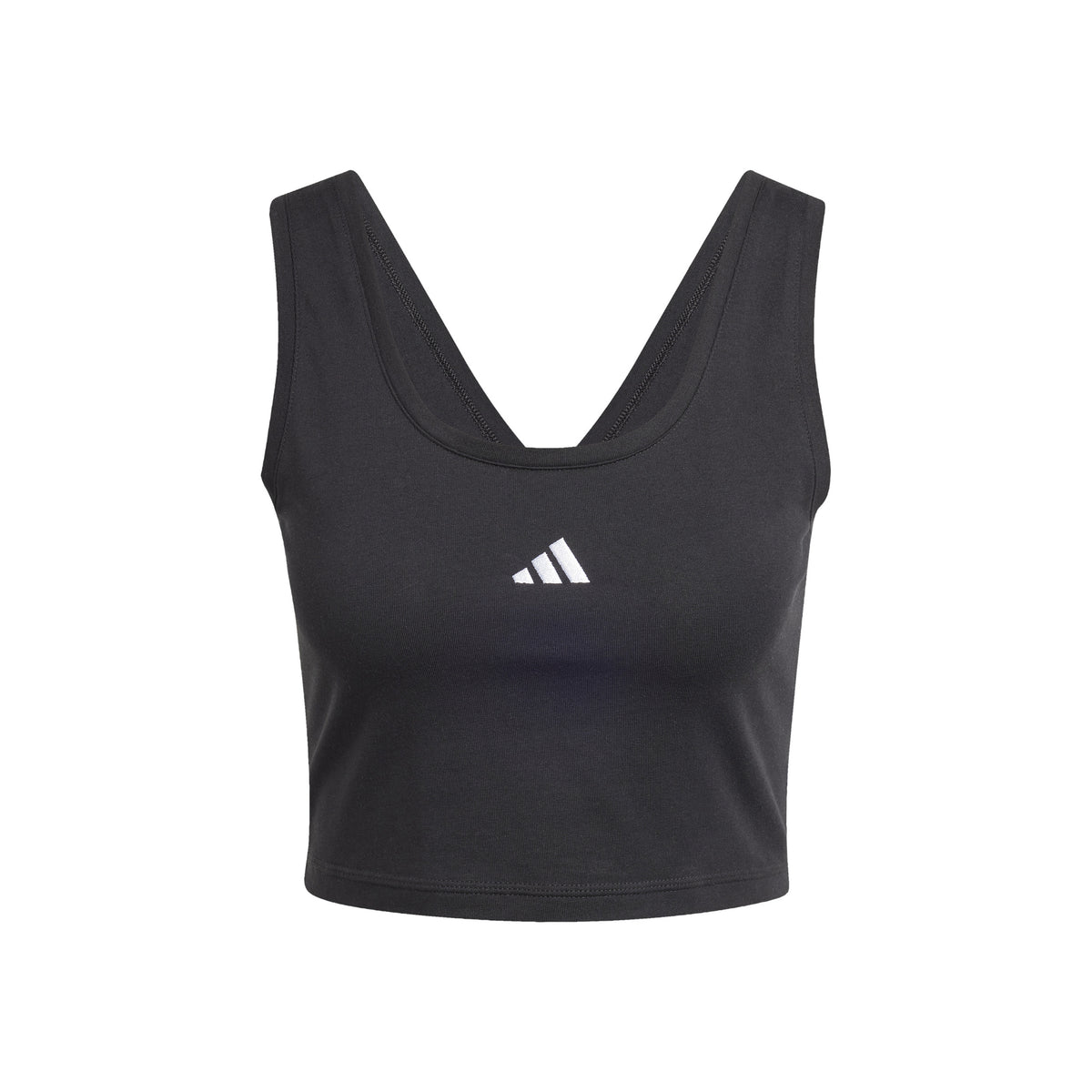 adidas Essentials Small Logo Tank Top Women-Black